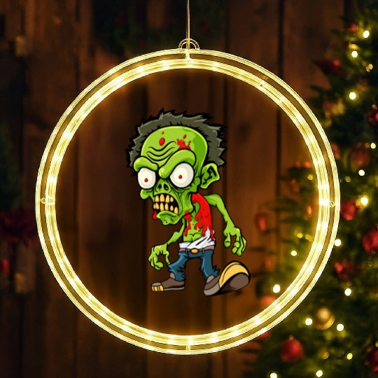 Zombie LED Christmas Window Lights