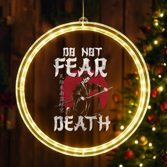 Japan Asian Katana LED Christmas Window Lights