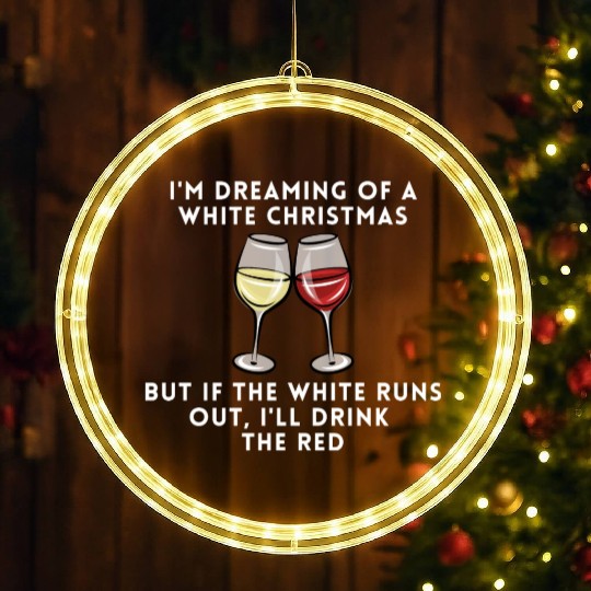 Dreaming of a white christmas - or maybe red LED Christmas Window Lights