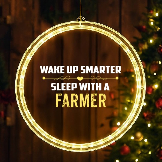 Wake Up Smarter Sleep With A FARMER LED Christmas Window Lights