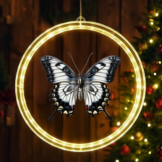 Butterfly Colorful Enchanting Delicate Insects LED Christmas Window Lights