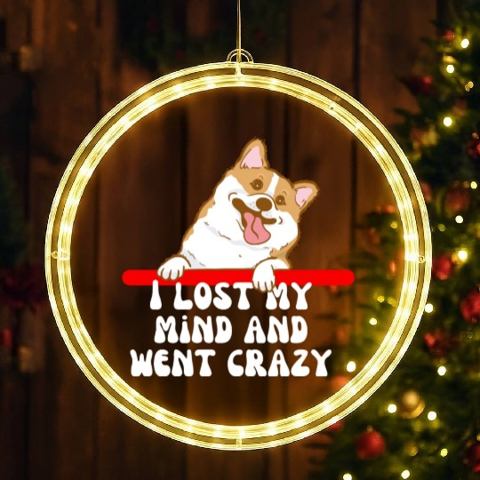 Best dog dad ever LED Christmas Window Lights