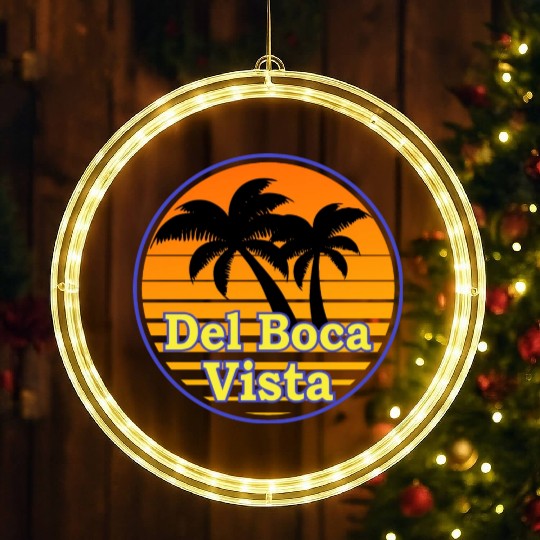 Del Boca Vista LED Christmas Window Lights