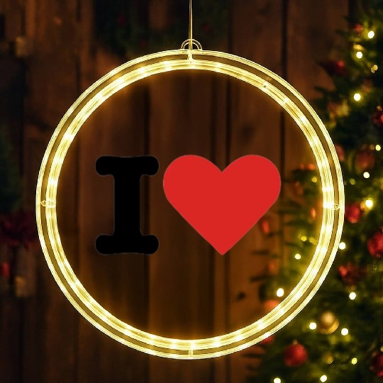 I love you LED Christmas Window Lights