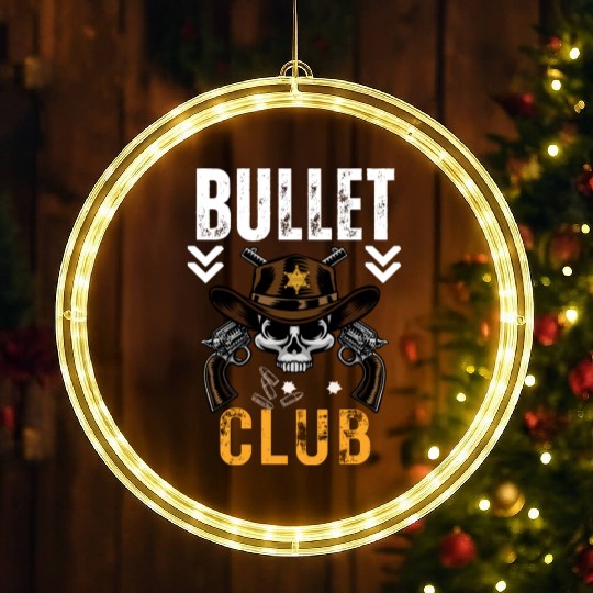 Skeleton Arsenal Bullet Club Commando LED Christmas Window Lights LED Christmas Window Lights