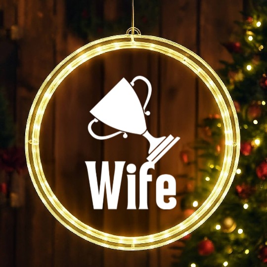 Trophy Wife LED Christmas Window Lights