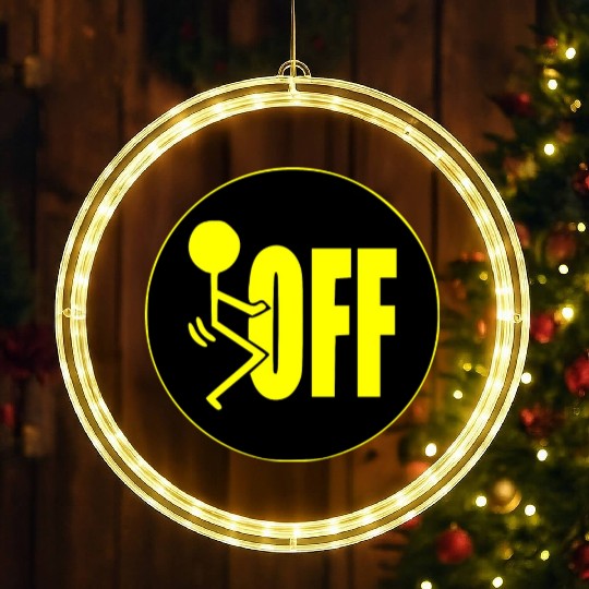 F Off ©WhiteTigerLLC.Com LIKE US ON FACEBOOK LED Christmas Window Lights