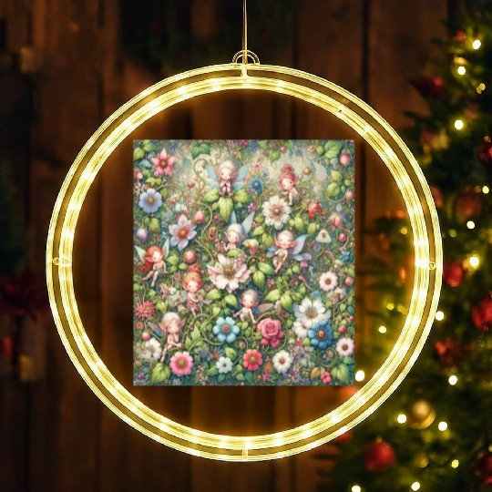 Fantasy Faerie s Blossom LED Christmas Window Lights