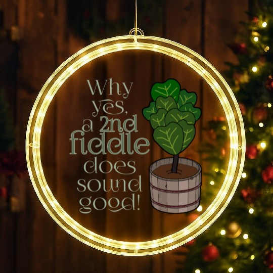 2nd fiddle... leaf fig LED Christmas Window Lights