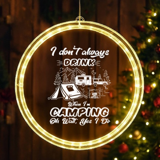 Camg Campfire Camg Trailer Camper LED Christmas Window Lights