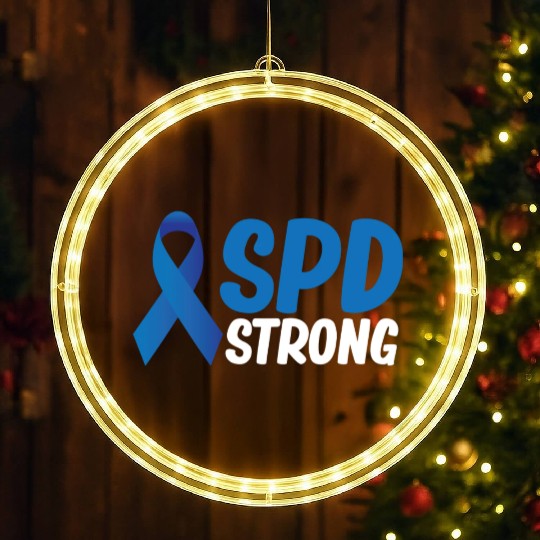 SPD Strong Awareness Disorder Toddler Autism Adhd LED Christmas Window Lights
