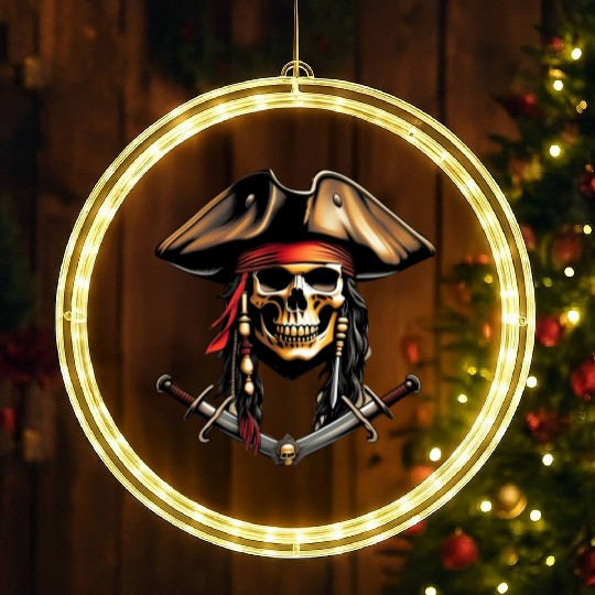 Ocean Raiders LED Christmas Window Lights
