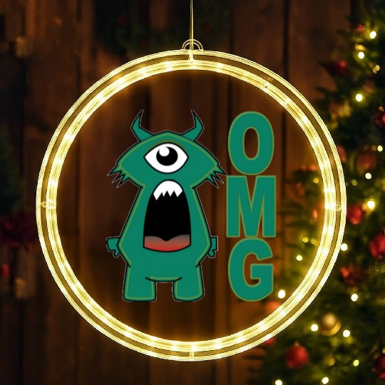 OMG Monster LED Christmas Window Lights