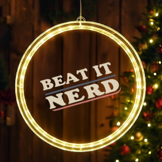 Beat it Nerd 18 LED Christmas Window Lights