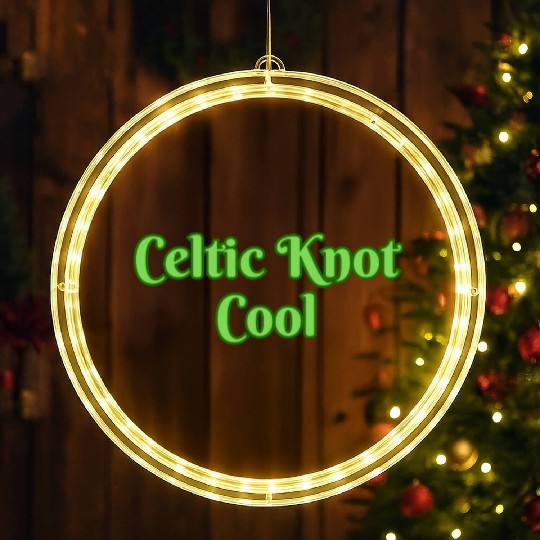 Celtic Knot Cool LED Christmas Window Lights