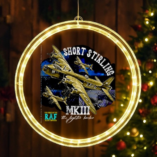 b24, bomber, liberator, aircraft, ww2, b 24 libera LED Christmas Window Lights