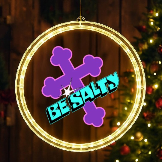 Be Salty LED Christmas Window Lights