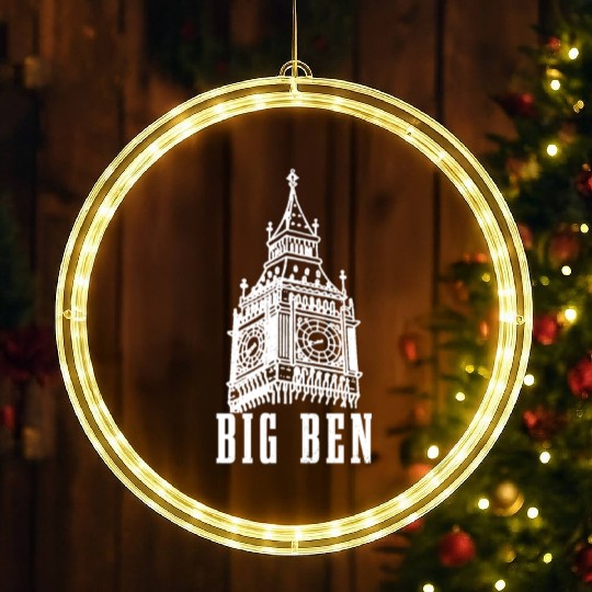 Big Ben London England UK Souvenir Gift LED Christmas Window Lights