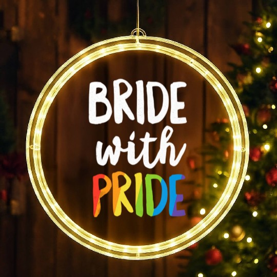 Lesbian Bachelorette Party LED Christmas Window Lights