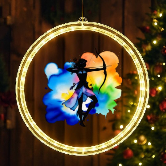 Color splash zodiac: Sagittarius LED Christmas Window Lights