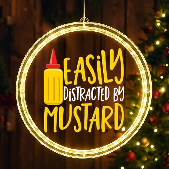 Hot Sauce Buffalo Sauce Ranch Dressing Condiment LED Christmas Window Lights