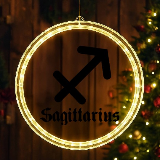 Sagittarius zodiac sign LED Christmas Window Lights