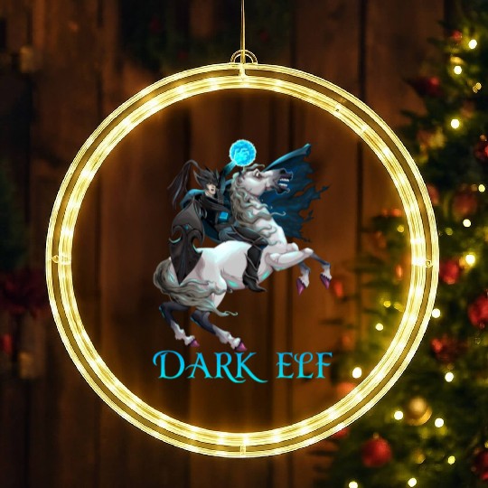 Dark Elf LED Christmas Window Lights