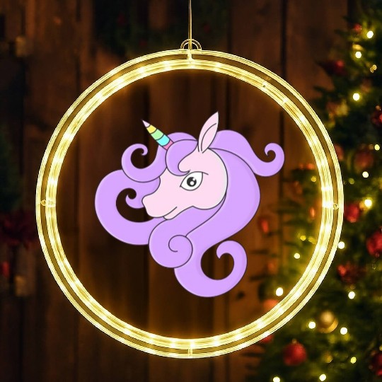 pony lucu LED Christmas Window Lights