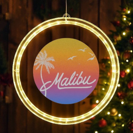 Malibu LED Christmas Window Lights