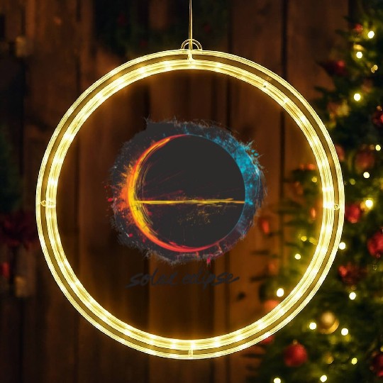 solar eclipse LED Christmas Window Lights. eclipse LED Christmas Window Lights 2024