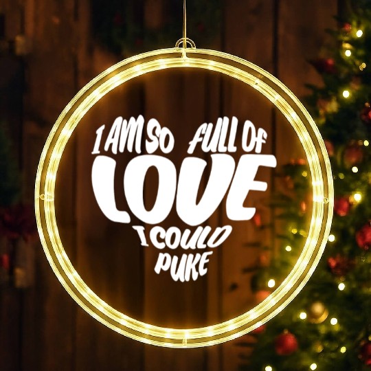 Valentine's Day Girlfriend Heart LED Christmas Window Lights