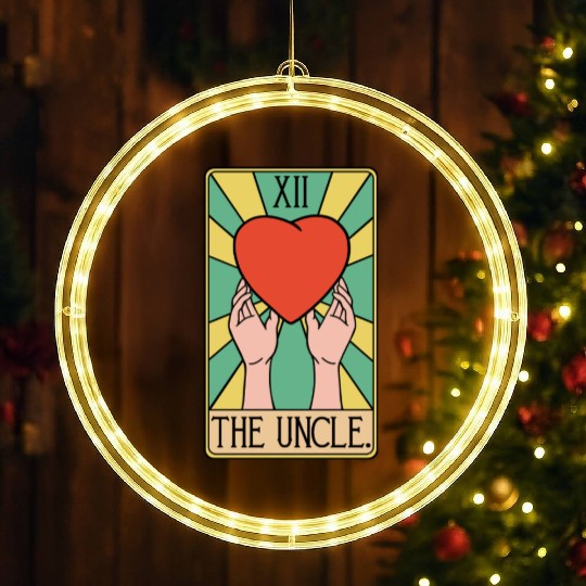 The Uncle Tarot Card LED Christmas Window Lights