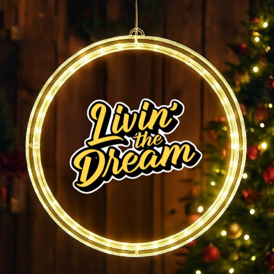 Livin' the Dream LED Christmas Window Lights