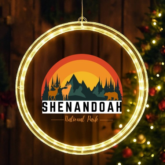Shenandoah national park LED Christmas Window Lights
