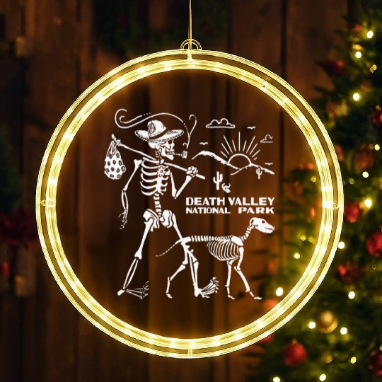 Death Valley Nation Park LED Christmas Window Lights
