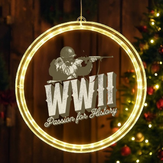 World War 2 - Passion For History LED Christmas Window Lights