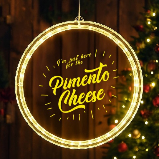 Im just here for the Pimento Cheese Golf LED Christmas Window Lights