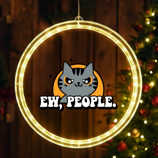 Ew People LED Christmas Window Lights