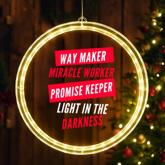 Way Maker LED Christmas Window Lights