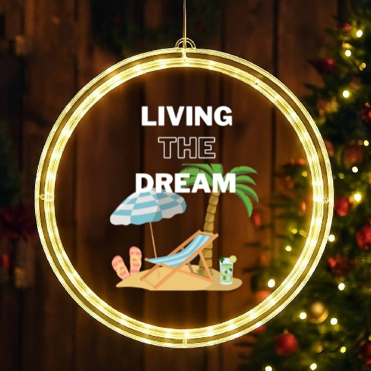 Living the Dream LED Christmas Window Lights