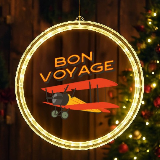 Bon Voyage LED Christmas Window Lights