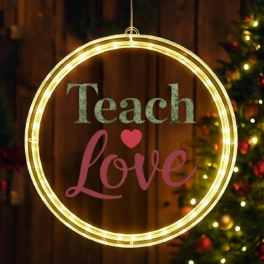Special Education Teacher Sped Teacher Inclusion LED Christmas Window Lights