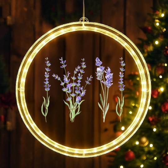 lilac beauty LED Christmas Window Lights