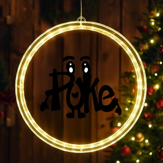 Poke LED Christmas Window Lights