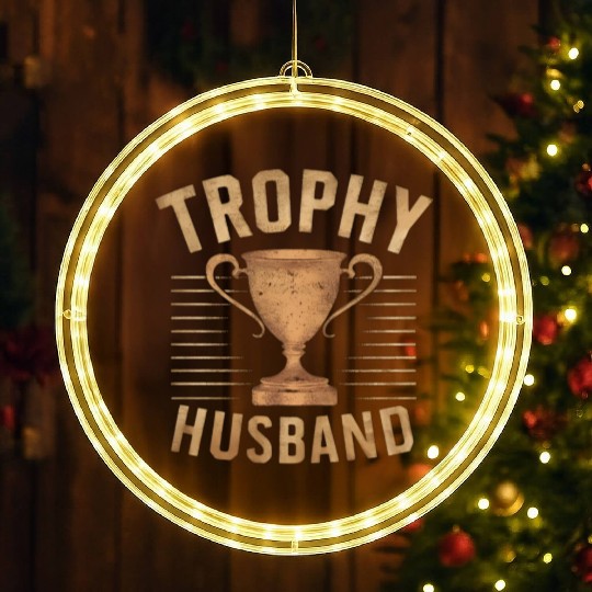 Trophy Husband LED Christmas Window Lights