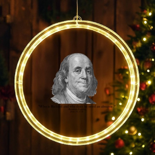 Who Is Richard AP US History Ben Franklin Apushapu LED Christmas Window Lights