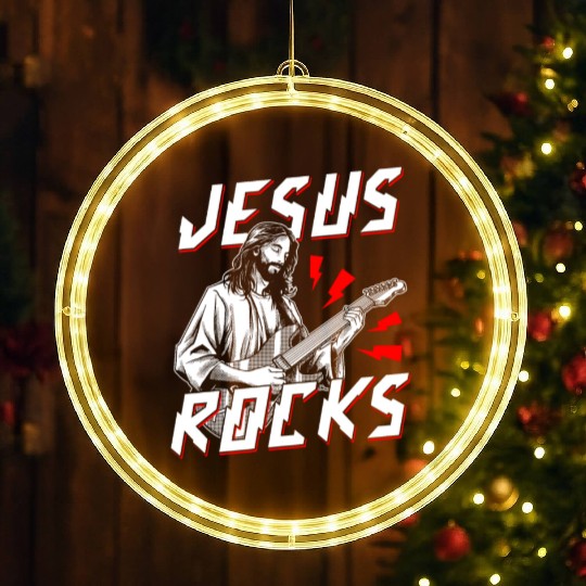 Guitars, Musician, Music Band, Guitarist, Artist, LED Christmas Window Lights