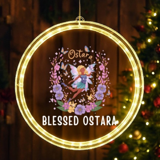 Easter Ostara Eostre - Pagan Witchcraft Spring LED Christmas Window Lights