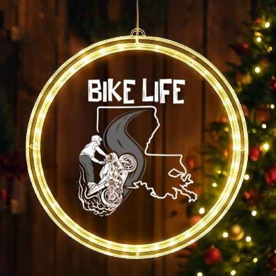 Stunt BIKE LIFE Classic LED Christmas Window Lights