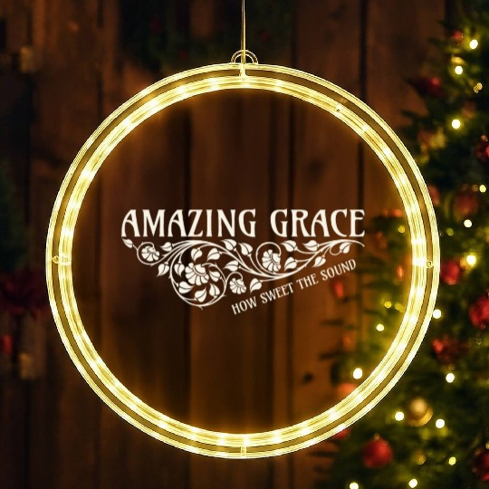 Amazing Grace LED Christmas Window Lights